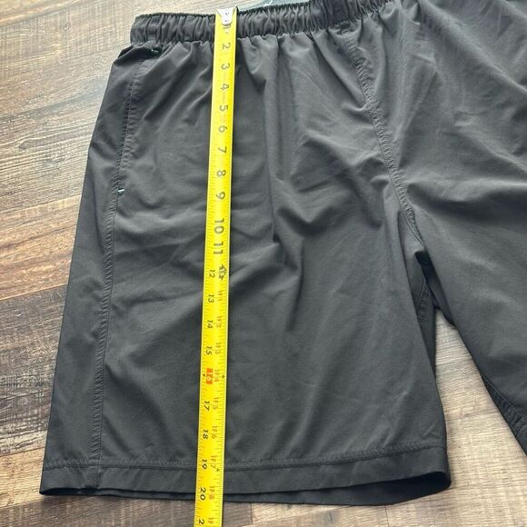 Free Fly Shorts Mens 2XL Breeze 8" Inseam Black Lightweight Stretch Drawstring - Picture 8 of 12